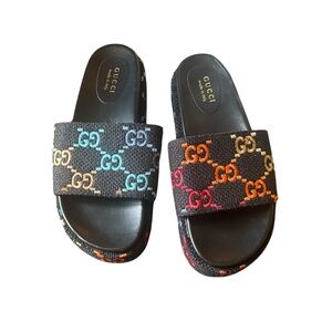 Gucci Platform Slides